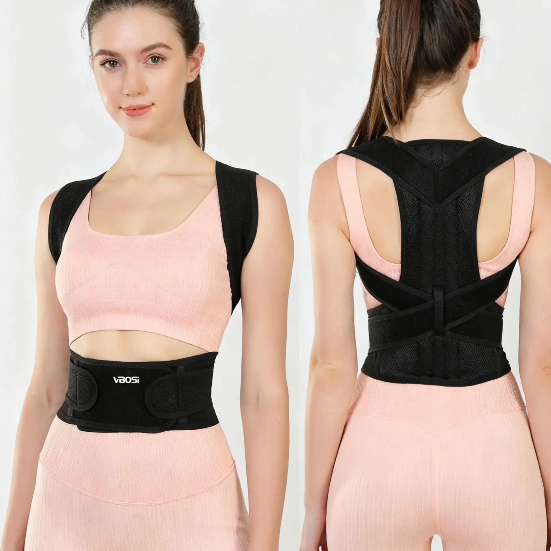 VBOSi Women Men Adjustable Spo - Posture Corrector Back ulasan dan harga