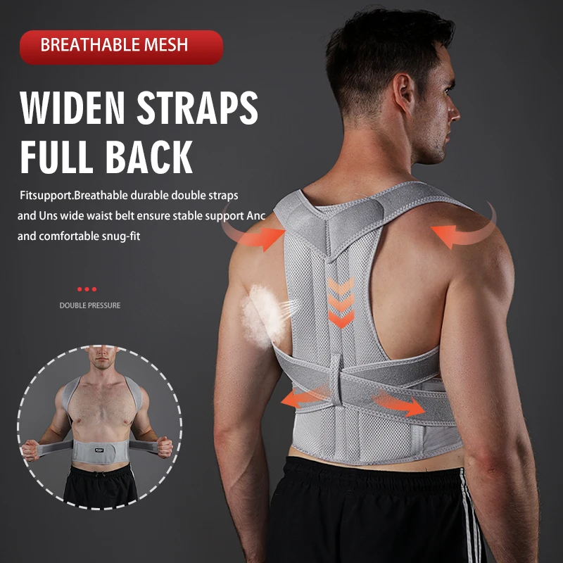 VBOSi Women Men Adjustable Spo - Posture Corrector Back ulasan dan harga