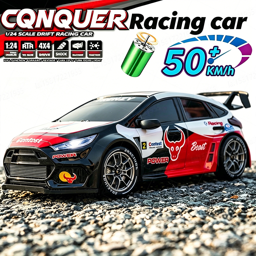 1:24 4WD 50KM/H RC Car Stunt D - Victor Racket Jetspeed ulasan dan harga