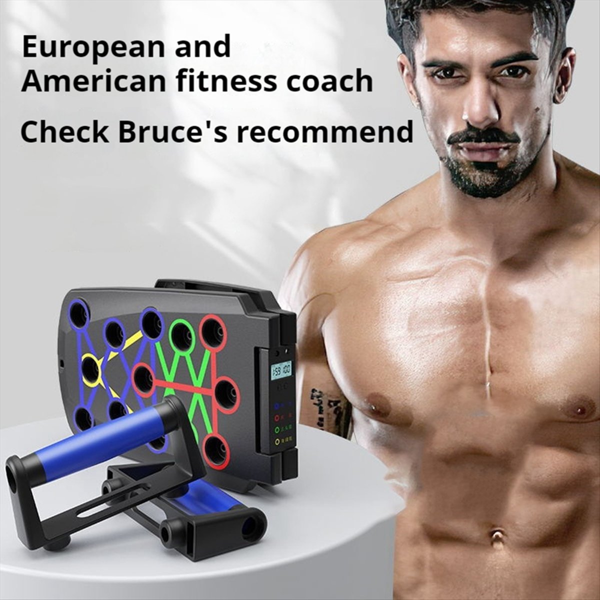 Portable Foldable Push Up Boar - Push Up Board ulasan dan harga