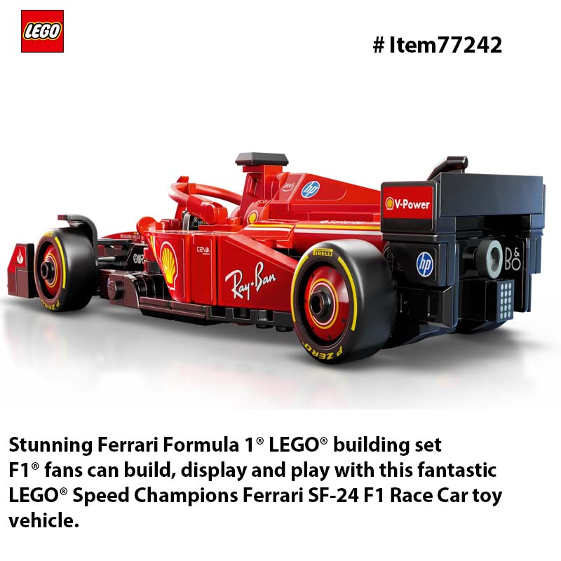 LEGO 77242 Speed Champions Fer - Victor Racket Jetspeed ulasan dan harga